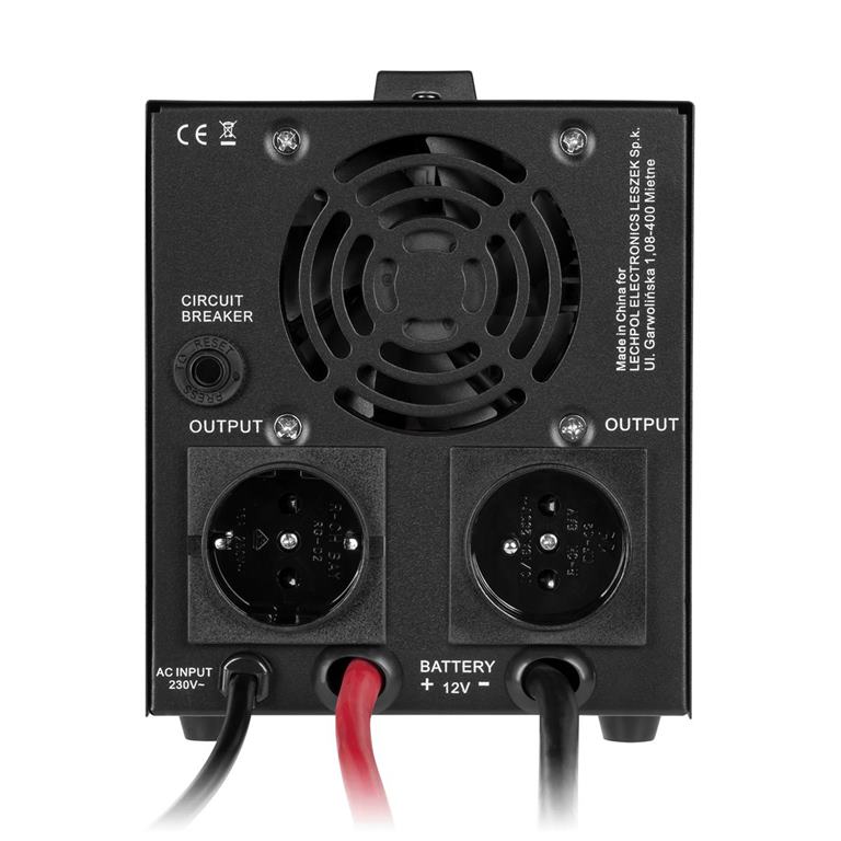 Záložný zdroj PROsinus-800-LFP4 12V 230V 800VA/500W KEMOT