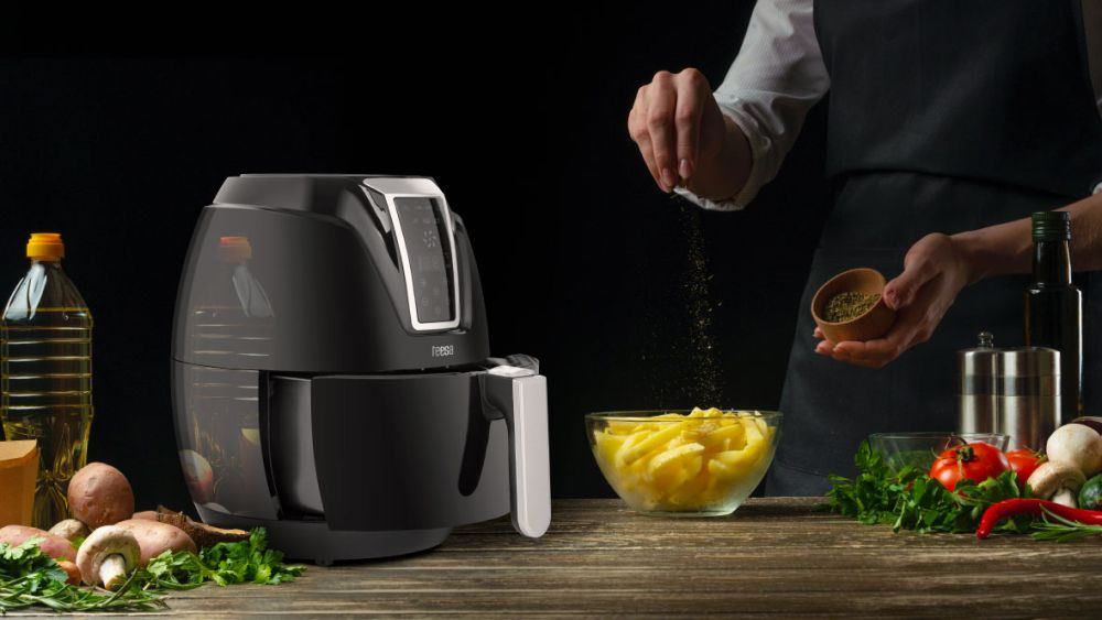Teplovzdušná beztuková fritéza TEESA DIGITAL AIR FRYER 3,2L