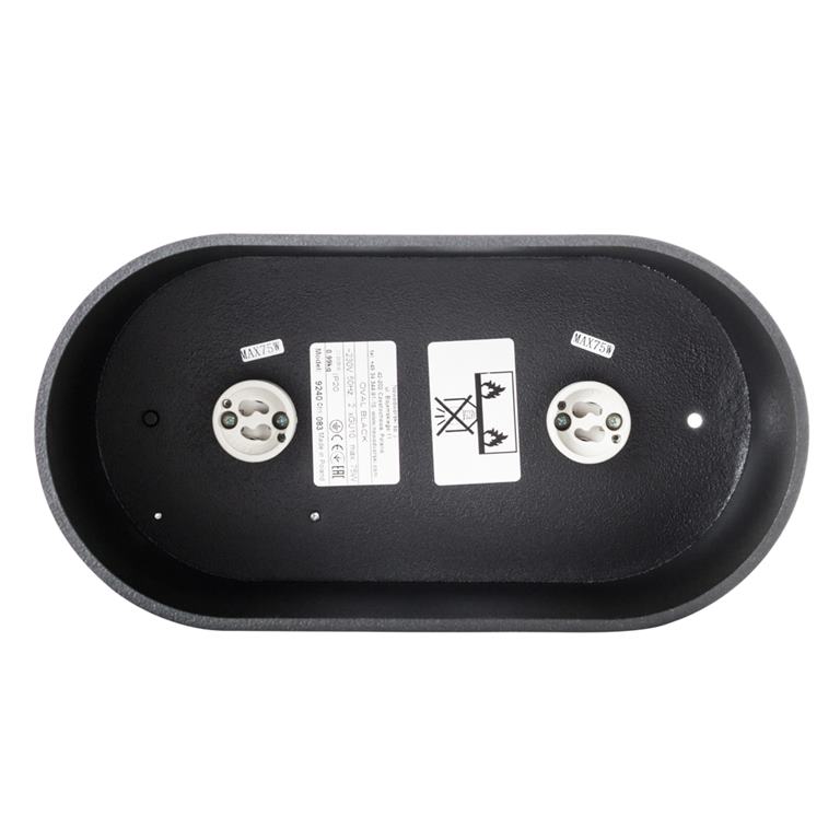 Svietidlo Nowodvorski OVAL BLACK 9240