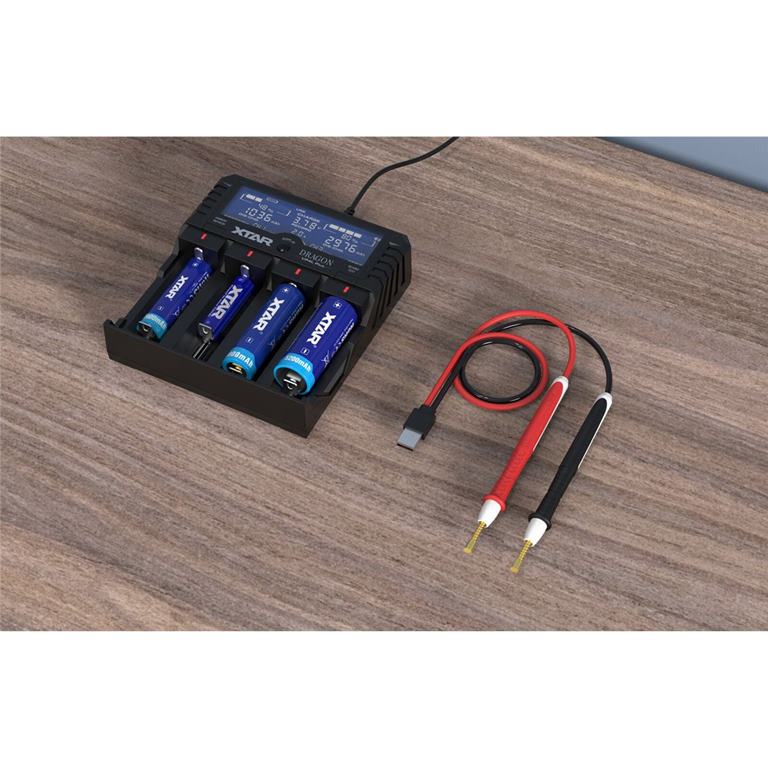 Nabíjačka akumulátorov 4x Li-ion/Ni-MH LCD XTAR VP4L Plus Dragon