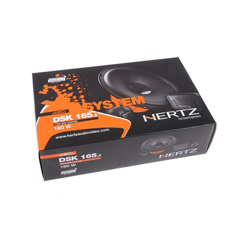 Auto reproduktory HERTZ DSK 165.3 6,5" koaxiálne 80W