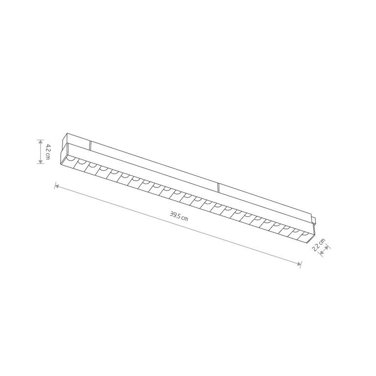 Svietidlo Nowodvorski LVM FOCUS LED 15W 4000K 10643