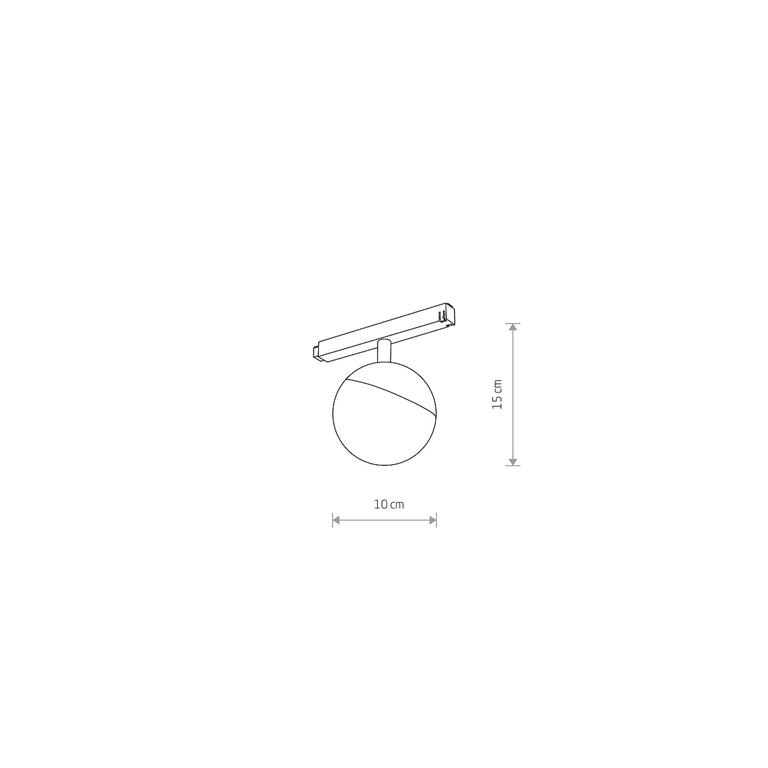 Svietidlo Nowodvorski LVM LID LED 8W 4000K 10647