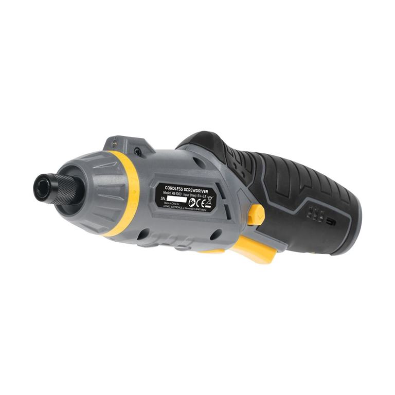 Akumulátorový skrutkovač 4V 2Ah REBEL TOOLS