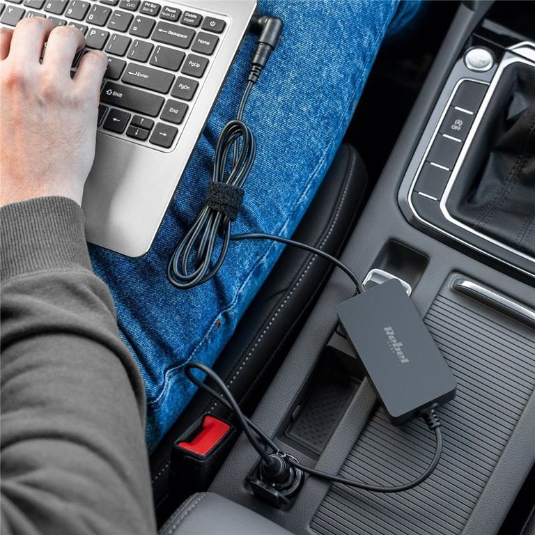 Napájací zdroj k notebooku univerzálny USB 65W, 15-24V Rebel