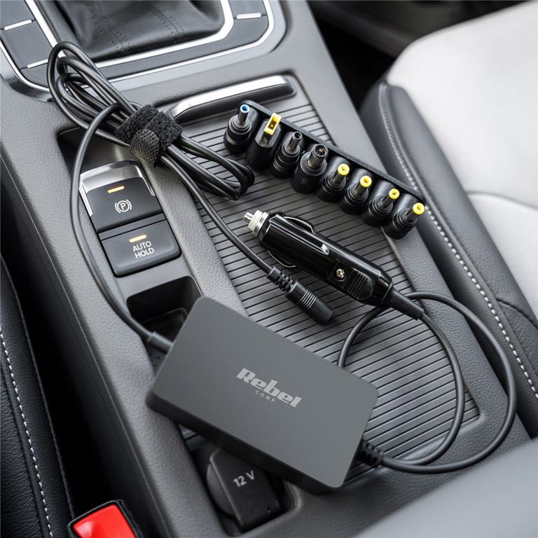 Napájací zdroj k notebooku univerzálny USB 65W, 15-24V Rebel