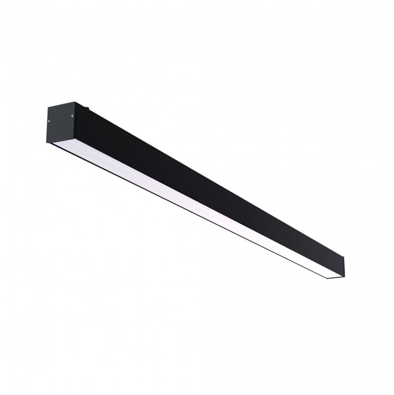 Stropné / závesné svietidlo Nowodvorski CL OFFICE PRO LED 150 BLACK 4000K IP20 10214