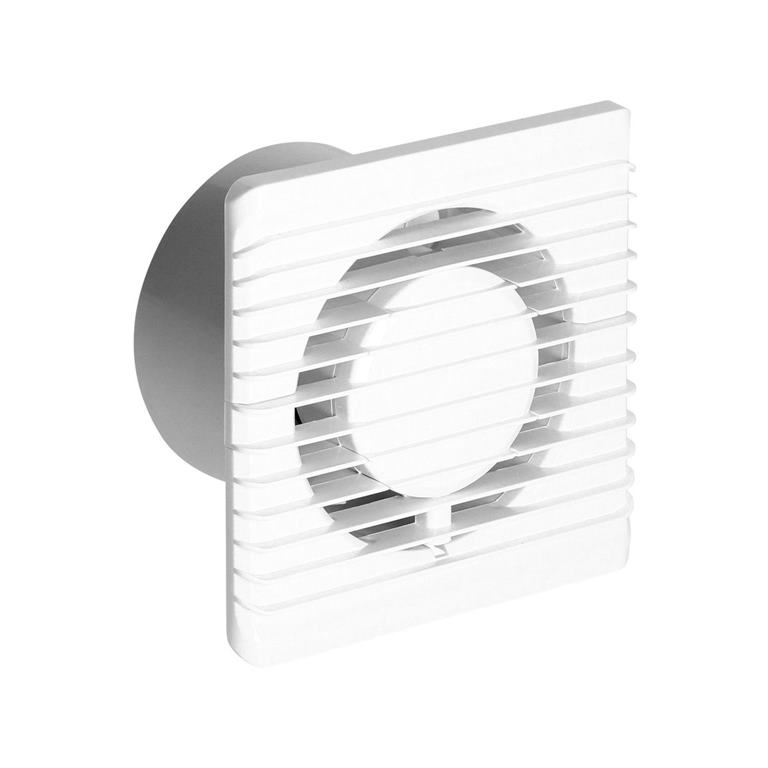 Kúpelňový ventilátor 100mm s časovačom a senzorom vlhkosti
