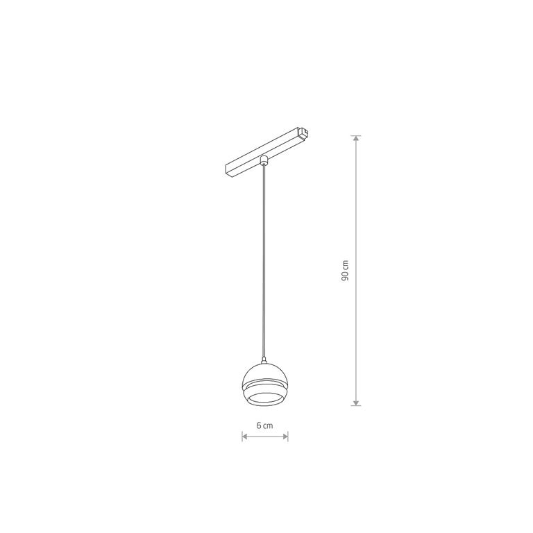 Svietidlo Nowodvorski LVM SLOT LED 5W 4000K 10653