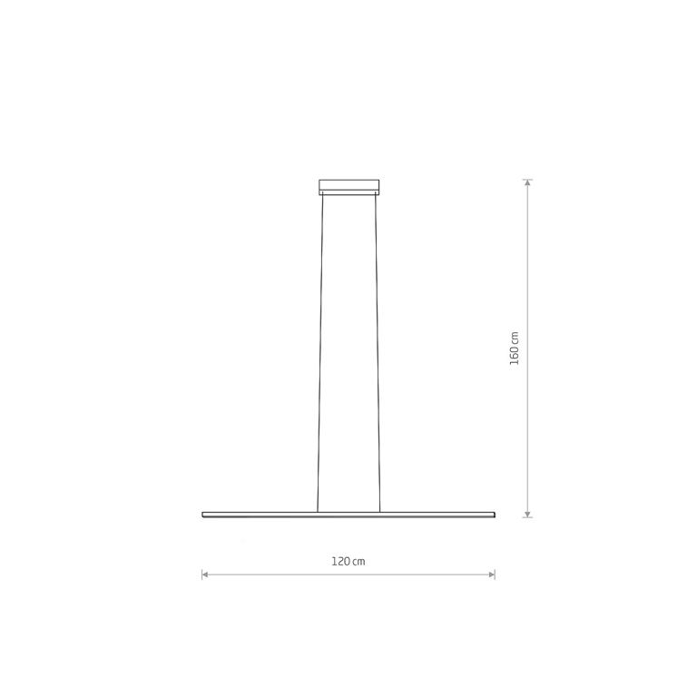 Závesné svietidlo Nowodvorski BAR LED S 10847