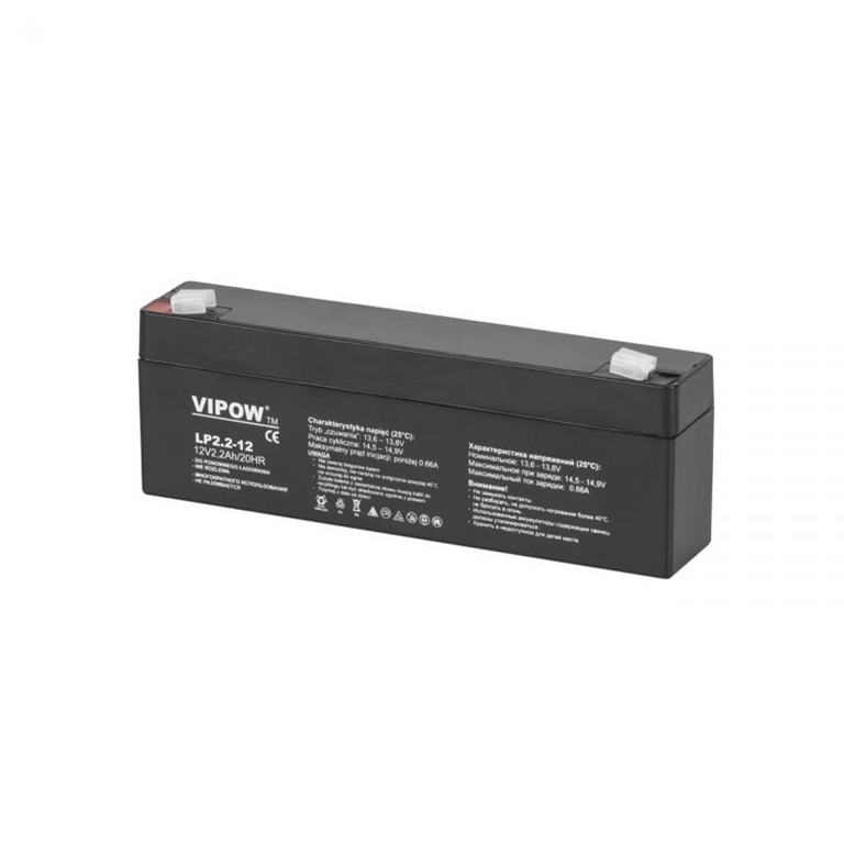 Akumulátor gélový VIPOW 12V - 2,2Ah