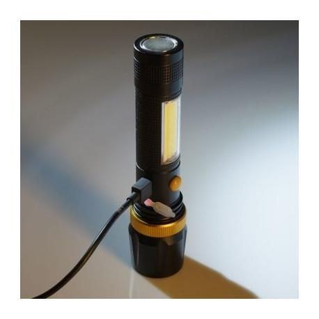 Svietidlo TIROSS ručné TS-1886,10W, USB, ZOOM