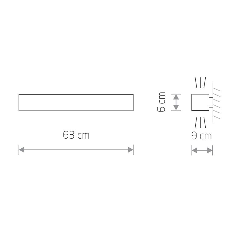 Svietidlo Nowodvorski SOFT LED WHITE 60X6 7541