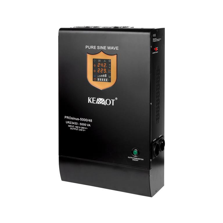 Záložný zdroj PROsinus-5000 48V 230V 5000VA/3500W KEMOT závesný