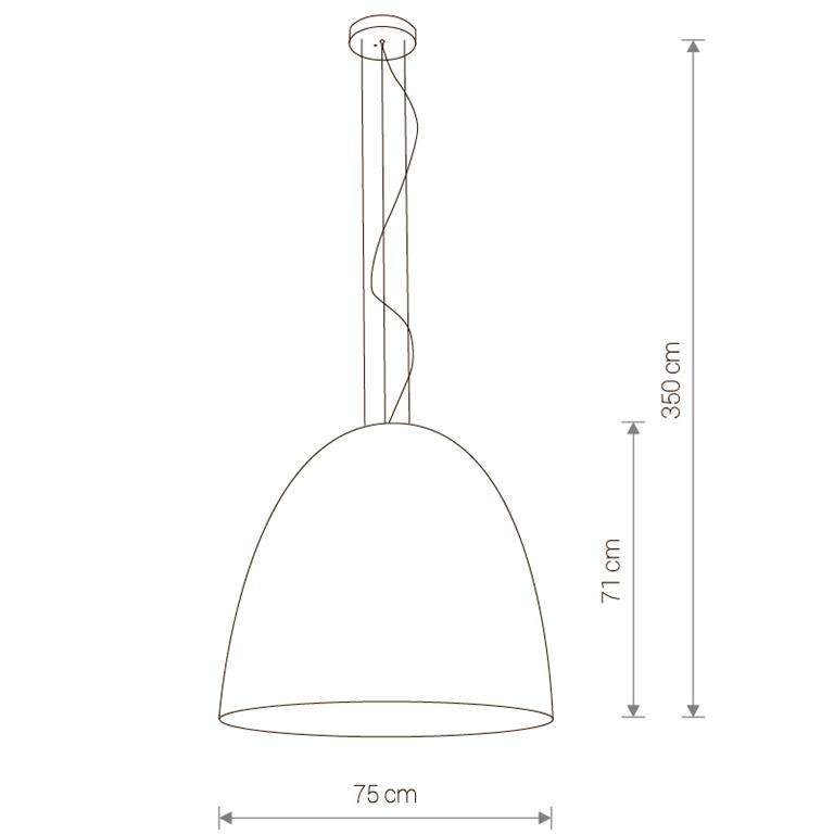 Svietidlo Nowodvorski EGG WHITE XL 9025