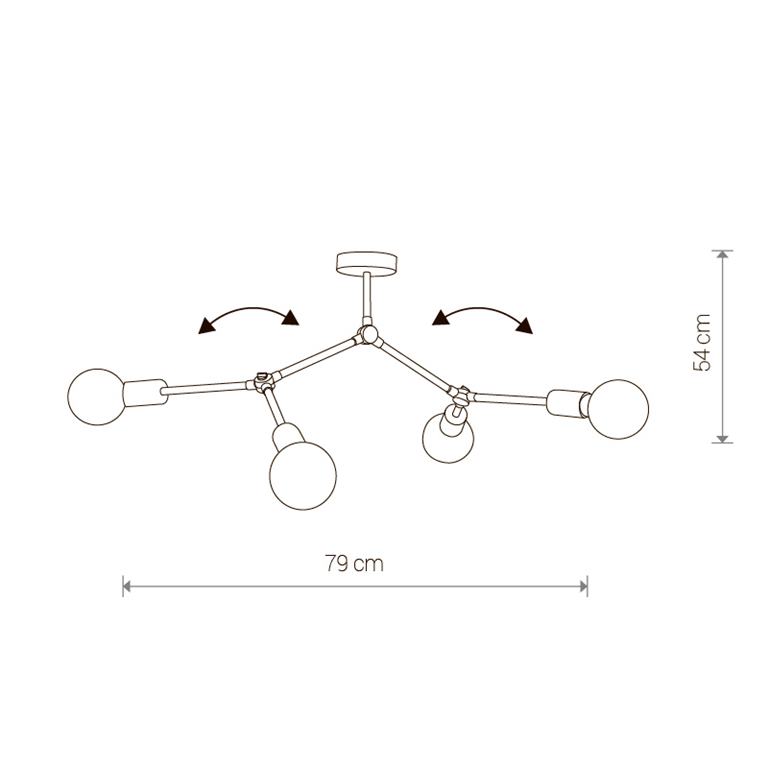 Svietidlo Nowodvorski TWIG IV 9140
