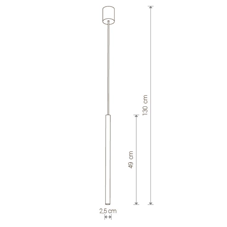 Svietidlo Nowodvorski LASER SOLID BRASS I 8798
