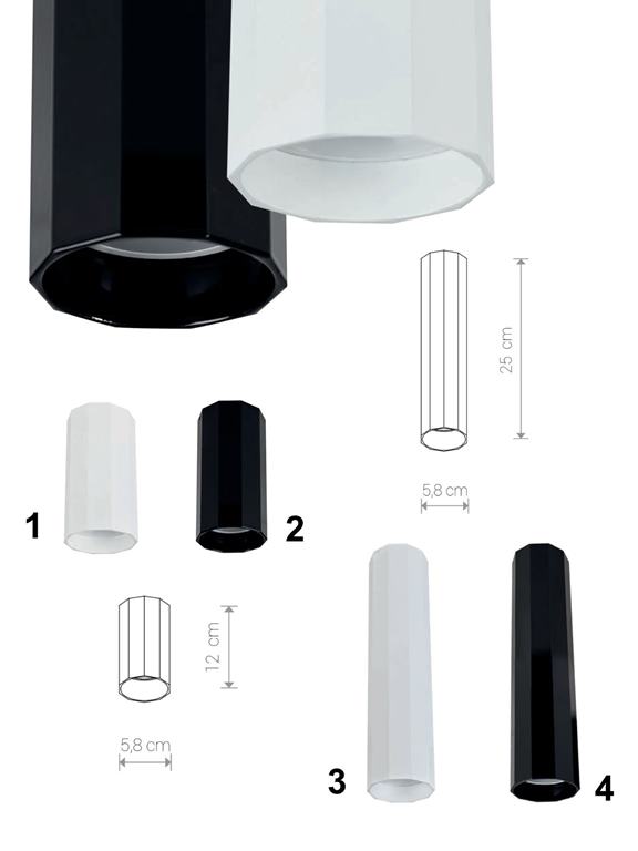 Svietidlo Nowodvorski POLY BLACK 8878
