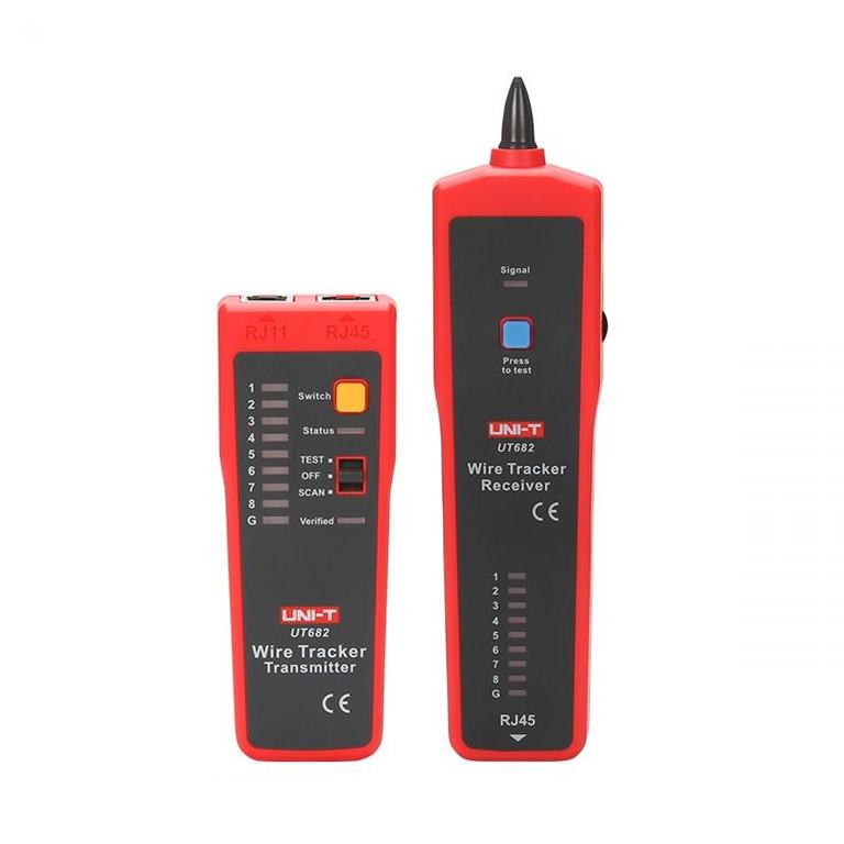 Merací prístroj UNI-T UT682 - tester káblov RJ45