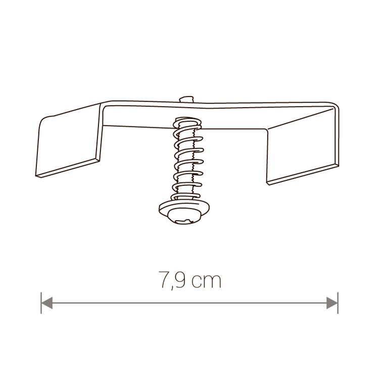 Nowodvorski PROFILE RECESSED FIXING SET 8805