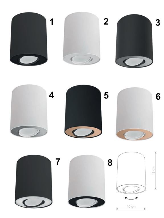 Svietidlo Nowodvorski SET BLACK/GOLD 8901