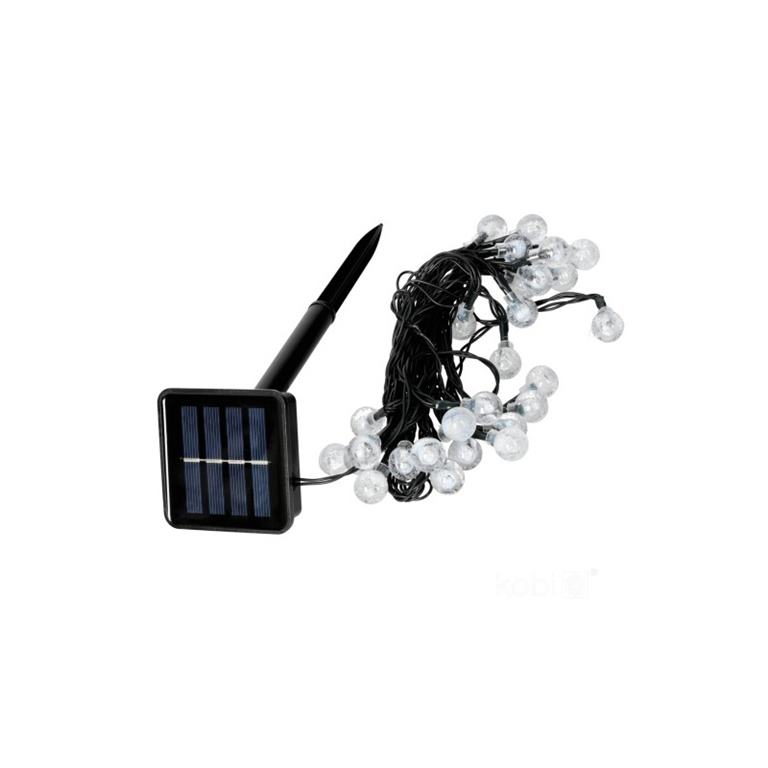 Dekoratívne solárne osvetlenie SOLAR 30 LED AURA 3000K LED2B