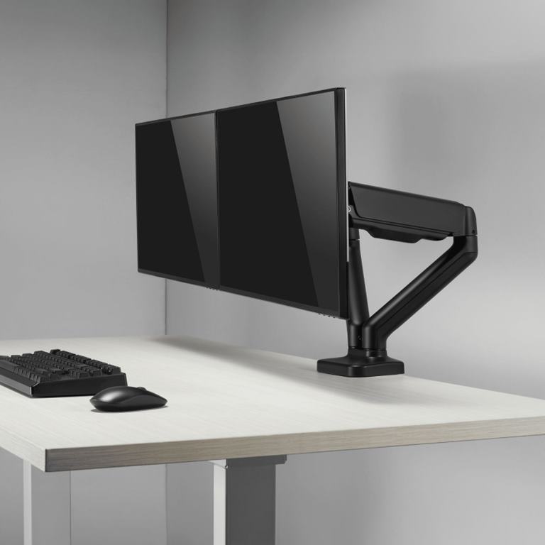 Držiak na 2 LCD monitory (17-32")
