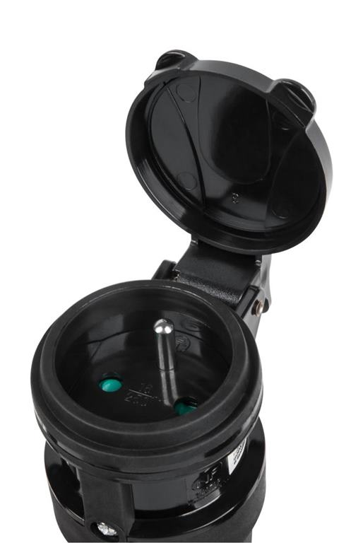 Zásuvka pre predlžovací kábel 16A/250V IP44 REBEL