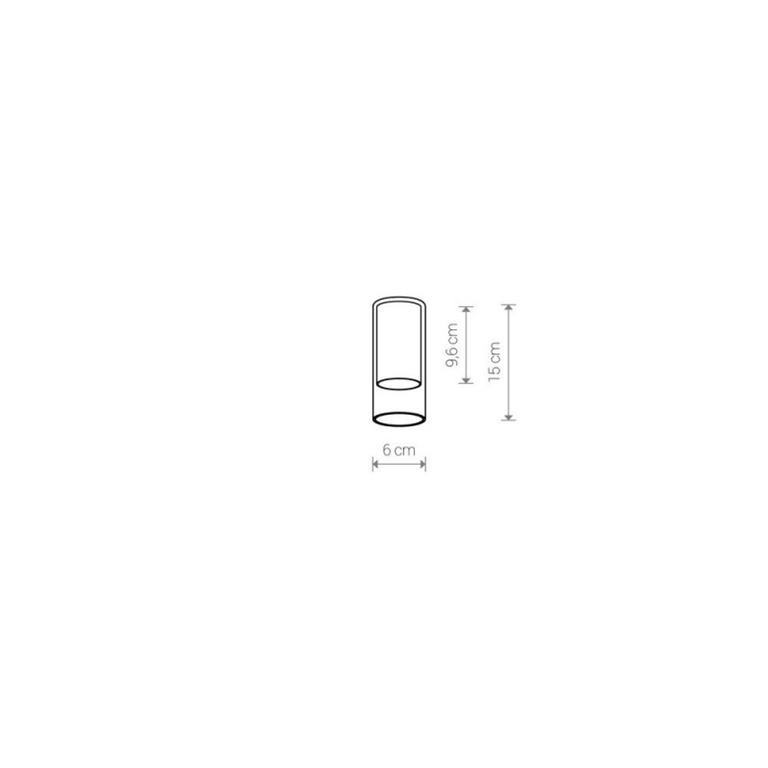 Nowodvorski CAMELEON CYLINDER S TR/WH 8545