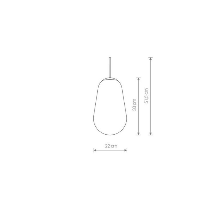 Nowodvorski CAMELEON PEAR M TR/G 8533