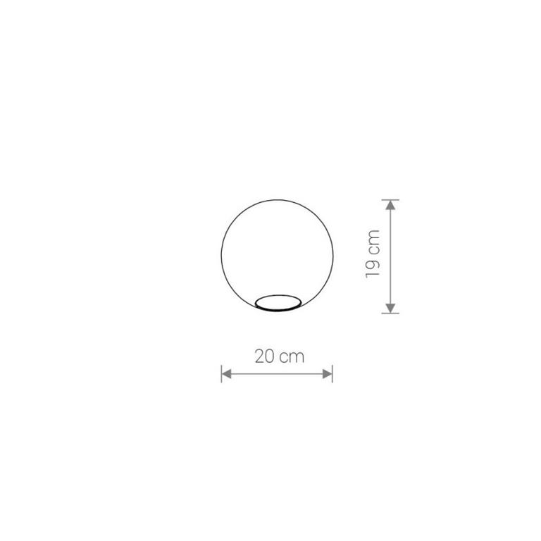 Nowodvorski CAMELEON SPHERE M TR 8530
