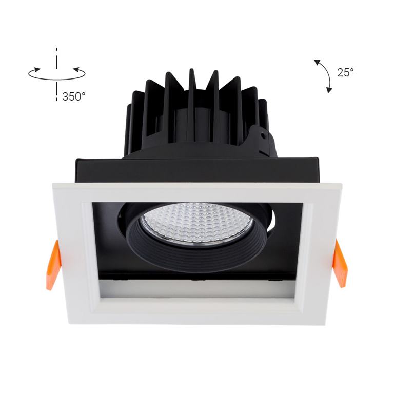 Svietidlo Nowodvorski 8721 CL DIA LED 18W, 4000K WHITE/BLACK