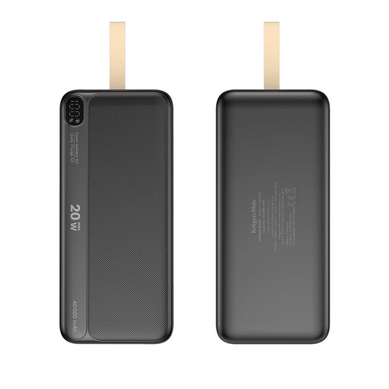 POWER BANK Kruger&Matz 40 000mAh Li-ion s funkciou QC a PD