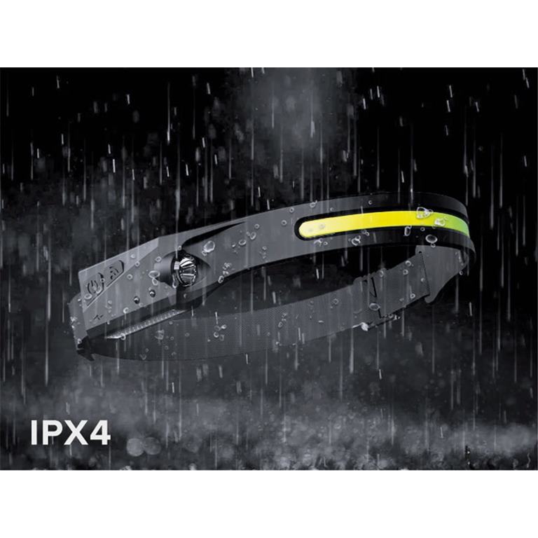 LED svetlo na čelo nabíjacie 10W Rebel (5W COB+ 3W Led) REBEL