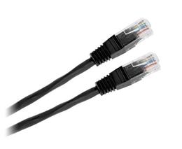 Kábel UTP 8P8C-8P8C 0,5m čierny