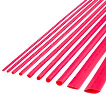 Zmršťovacie bužírky 2,0mm červené 1m (10ks)