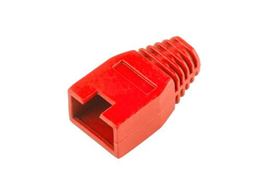 Kryt na konektor 8P8C (RJ45)červeny(100ks)