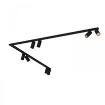 Svietidlo Nowodvorski MONO CORNER VIII 2X150 BLACK/GOLD 7700