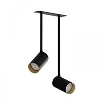 Svietidlo Nowodvorski MONO SURFACE LONG II BLACK/GOLD 7682