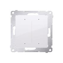 Tlačidlový ovládač osvetlenia SWITCH 2 Wi-Fi biely Simon 54 GO
