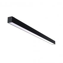 Stropné / závesné svietidlo Nowodvorski CL OFFICE PRO LED 150 BLACK 3000K IP20 10213