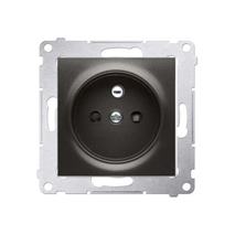 Zásuvka 250 V Simon 54 premium s clonkami modul antracit