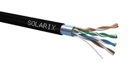 Kábel dátový Solarix FTP CAT.5E vonkajší (305m)