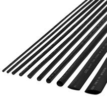 Zmršťovacie bužírky 2,5mm čierne 1m (10ks)