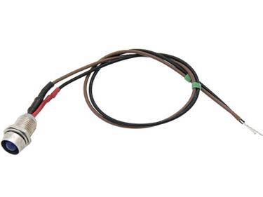 LED 5mm kontrolka modrá 12V