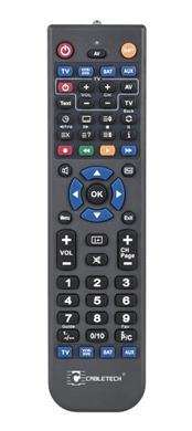 Diaľkové ovládanie univerzálne programovateľné Cabletech 4v1