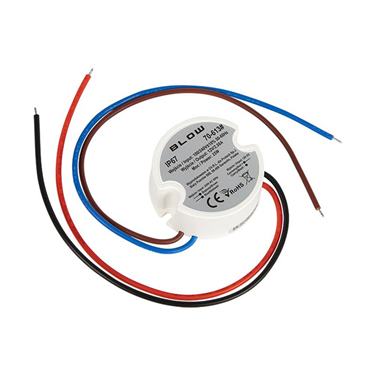 Napájací zdroj do inštalačnej krabice 12V/2,08A 25W plastový