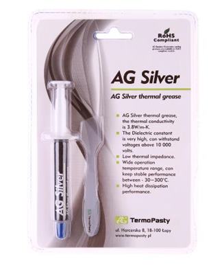 Pasta termovodivá Silver 3g AG