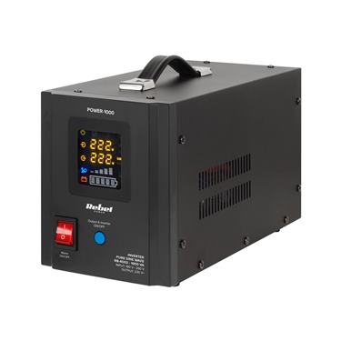 Záložný zdroj PROsinus-1000 12V 230V 1000VA/700W Rebel čierny