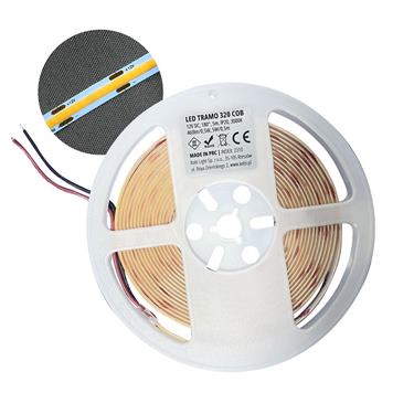 LED pás COB 6500K IP20 5m 12V 320 LED TRAMO